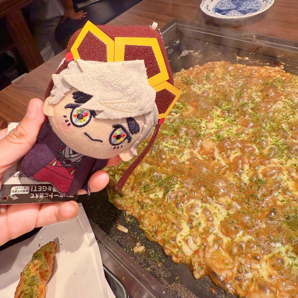 โดมี่ออกจากสำนักไปกินมอนจะร้านใหม่ที่ one bangkok มาแล้ว อร่อยและเค็มดีงับ 👍🏼