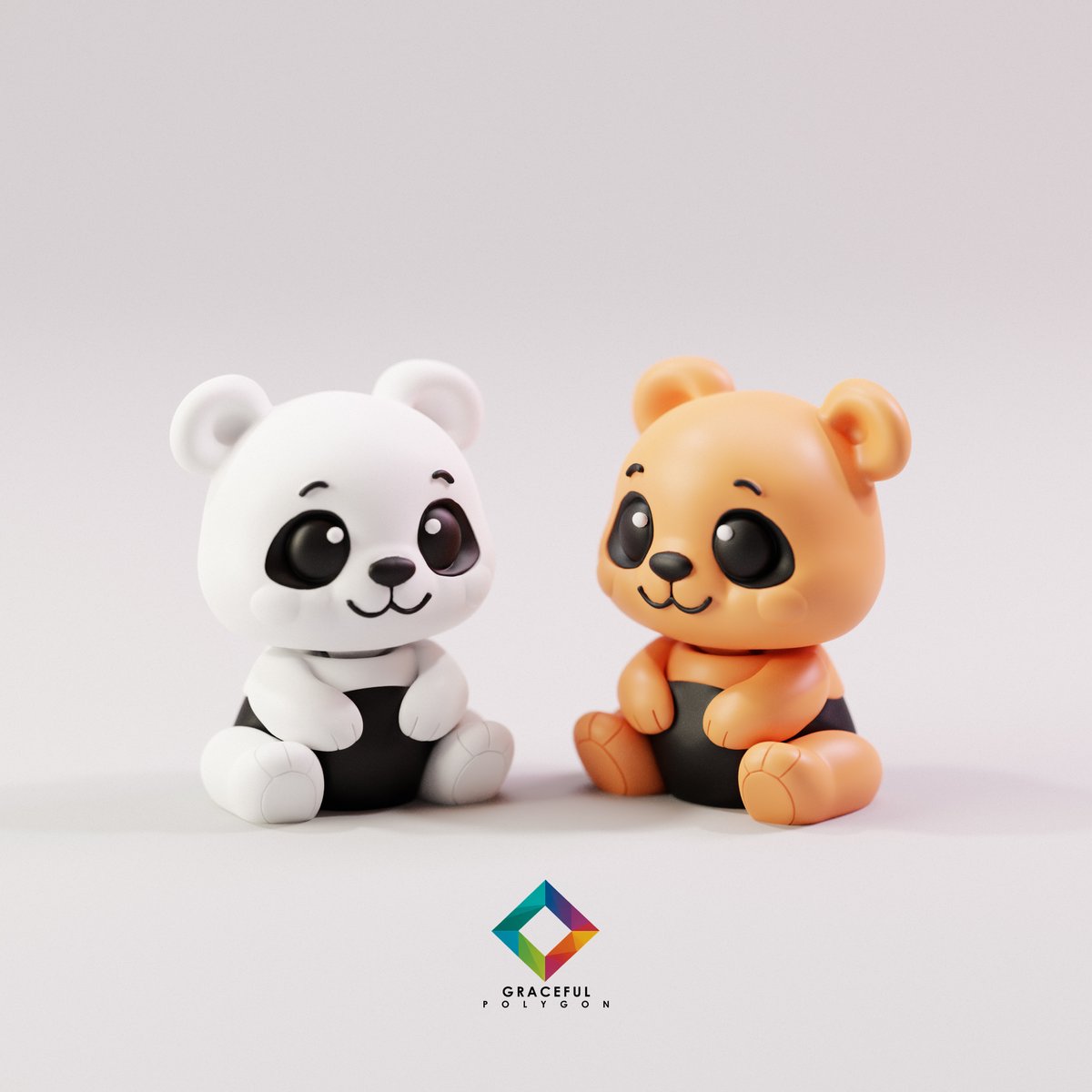 gracefulpolygon's tweet photo. The Baby Panda 🐼 is here!

Get the STL files – link in bio!

Print in parts
Keychain version available

#3d #3dprinting #3dprint #3dprinter https://t.co/AydFdjnjWx