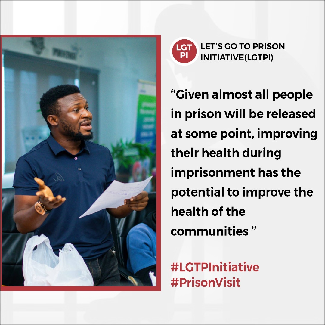 DamilojuJLT's tweet photo. I know many of us plan to flex in December,it is needed to unwind but you can also touch lives at the correctional centers this December in order to appreciate life more. In fact l think visiting prison would help you flex properly. #PrisonVisit #LGTPInitiative
Join and Support us