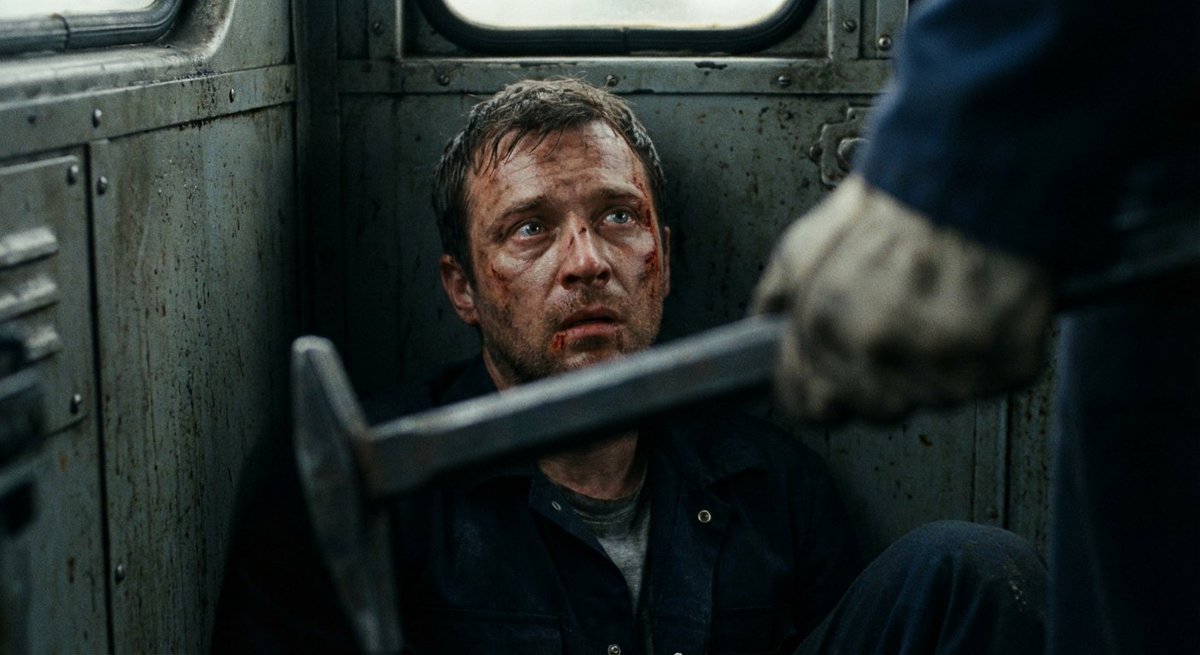 R4nd0m4n_Real's tweet image. 5/15
أول  شرخ في الخطة: السائق الذي جندوه لقيادة القطار لم يعرف كيفية تشغيله! في  لحظة يأس، أيقظوا السائق الأصلي المصاب &quot;جاك ميلز&quot; وأجبروه على قيادة قطاره  بنفسه تحت تهديد السلاح.
#GreatTrainRobbery