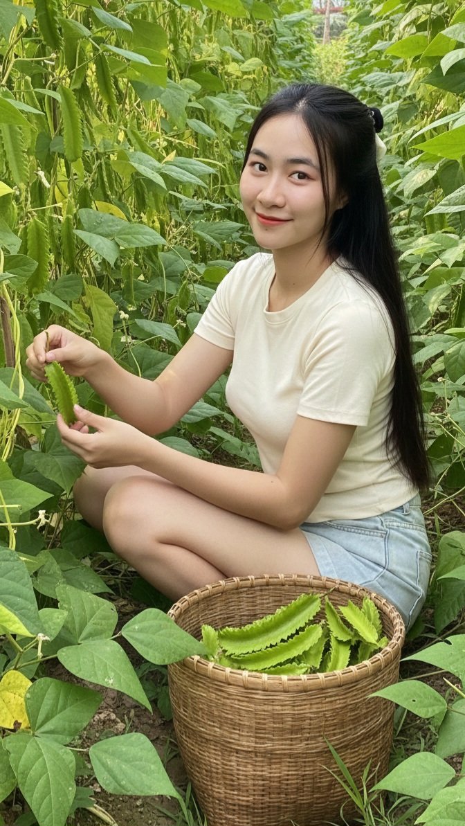 flora1892164571's tweet photo. เก็บผักในสวน https://t.co/MTv8mimlqi