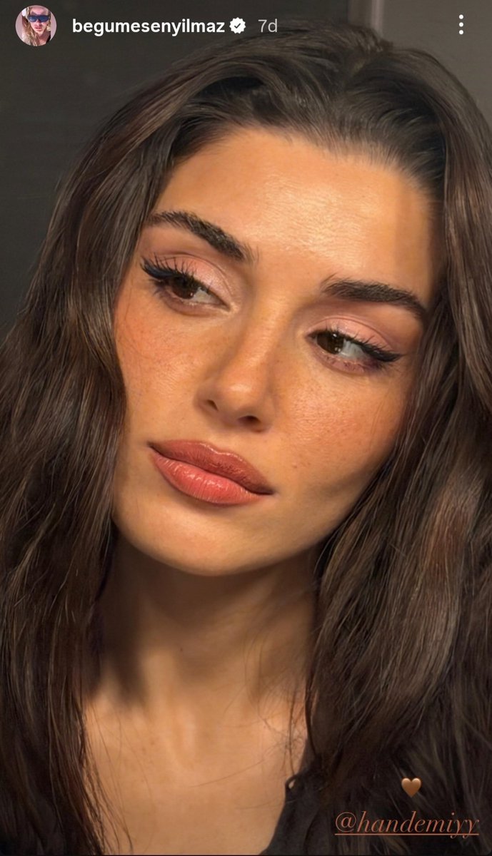 Kusursuz güzellik❤️‍🔥👸 #HandeErçel