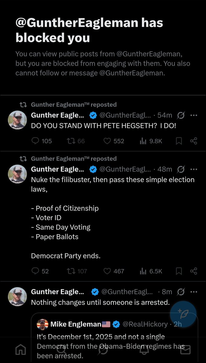 Srtog2's tweet image. Fun fact: David Freeman really hates if u point out that he was fired from a Texas police force for incompetence.