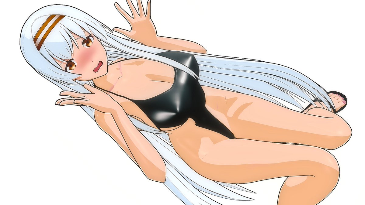 翔鶴「うぅ……なんで私まで……。」

巻き添えを喰らう姉の図。('ω')
＃MMD　＃艦これ