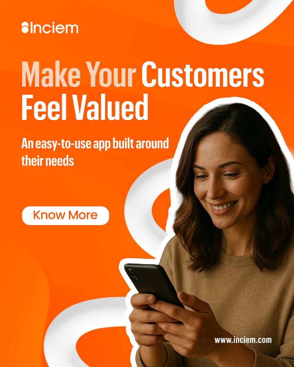 inciemtech's tweet image. When your app feels effortless, your customers feel valued. Inciem helps you build experiences that make every tap feel right.

Learn more about us: inciem.com

#Inciem #mobileappdevelopment #BusinessApps #CustomerExperience #BusinessGrowth #AppSolutions