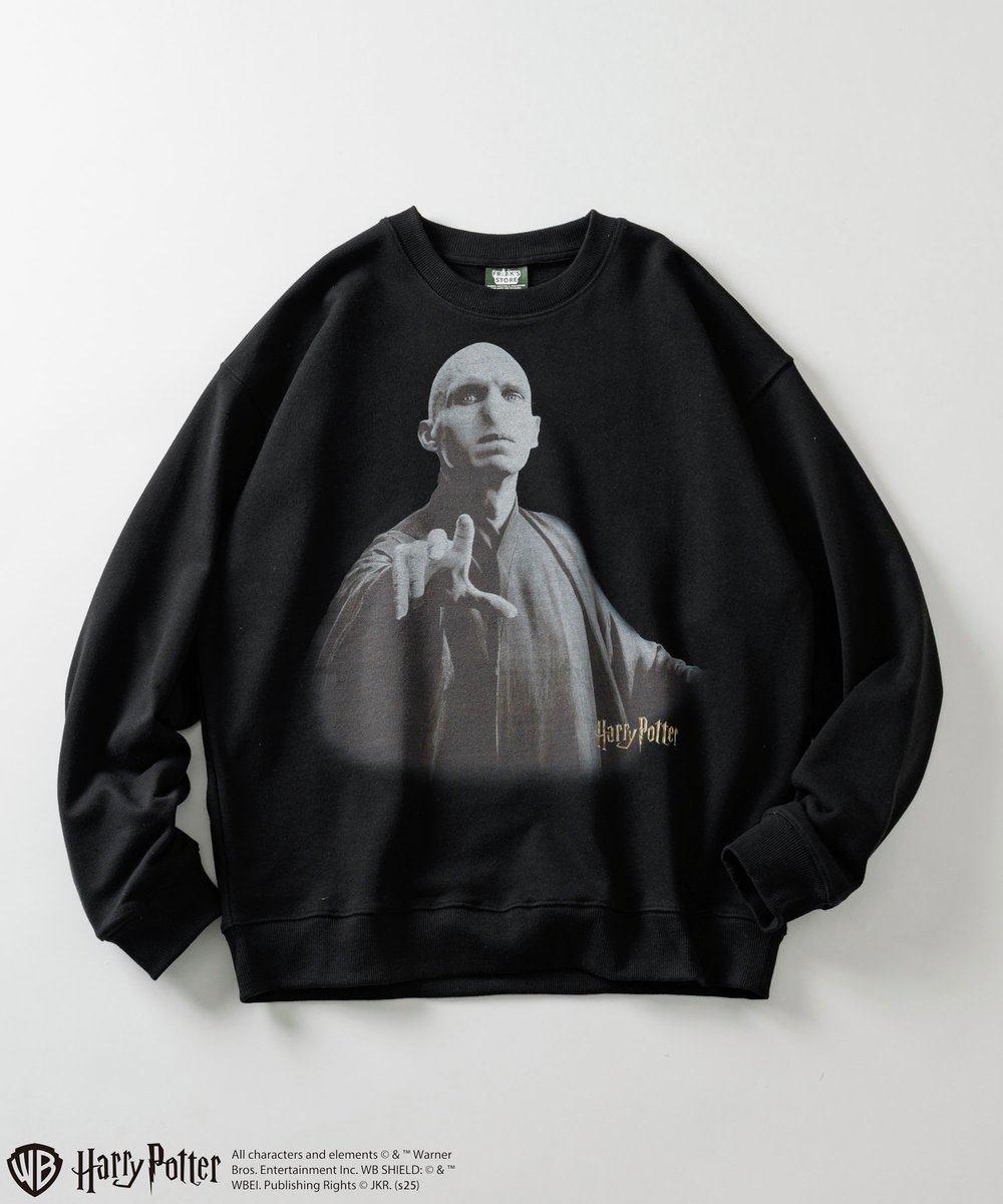 ハリー・ポッター』「スネイプ先生」や「グレイバック」の顔プリントT