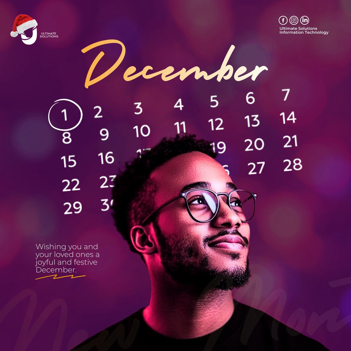 ultimates_ng's tweet photo. Happy New Month!
As we step into the final chapter of the year, we celebrate the milestones we’ve reached together and the brands that continue to trust us with their digital growth.
Cheers to a magical December ahead!
#ultimatesolutions #digitalagency #hellodecember https://t.co/PaHpmhbzai
