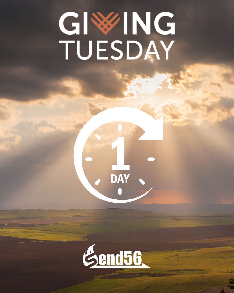 send56's tweet image. Tomorrow is Giving Tuesday.
If you have a heart for the unreached.
If you long to see the gospel ignite places where it has never been spoken.
If you want to help raise up and send national missionaries who carry His light farther than we ever could.
Then tomorrow is your moment.