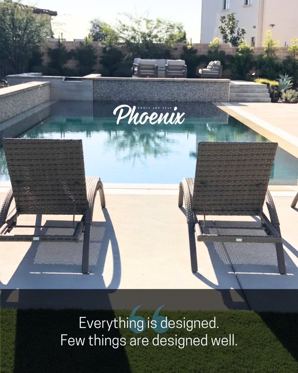 "Everything is designed. Few things are designed well." — Brian Reed.
.
.
#pool #spa #poolcontractor #customdesign #swimmingpool #pooldesign #luxurydesign #RiversideCounty #Temecula #PhoenixPools #PhoenixPoolsandSpas