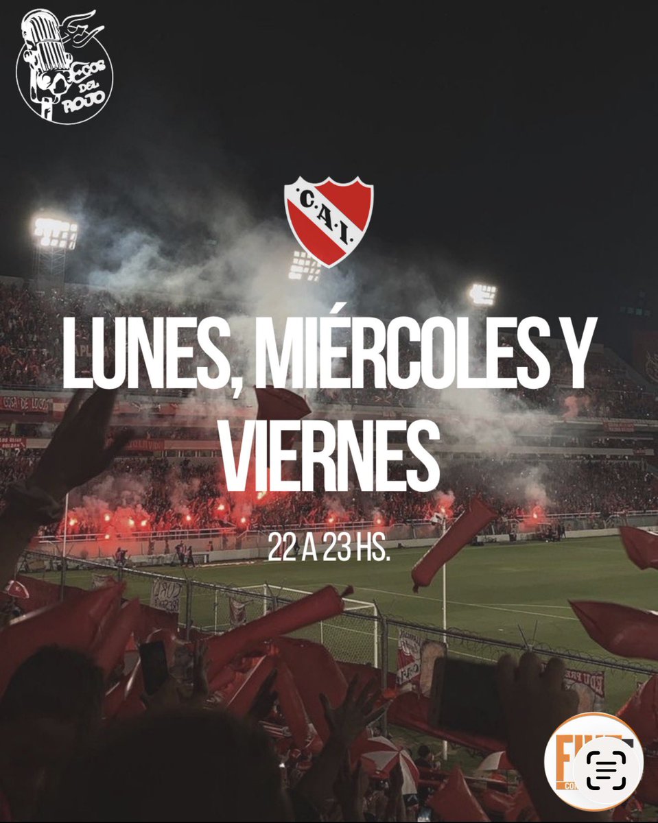 EcosdelRojo's tweet photo. Hoy a partir de las 22 hs @ecosdelrojo,el técnico sigue analizando las posibles ventas e incorporaciones,se llega a la copa? 
Préndete 👋 
https://t.co/fT4ptaLaGj https://t.co/5mowYBlidF
