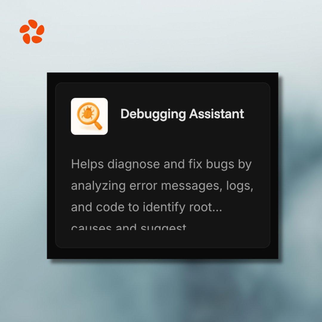 zencoderai's tweet image. Zen Agent of the Week! 🐞

Meet BugBuster ⚡ — your AI debugging specialist.

It finds the why, not just the what — tracing errors, diagnosing root causes, and walking you through every fix.

💡 Faster fixes. Smarter code.

👉 hubs.la/Q03S8jhl0

#ZencoderAgents #AIForDevs