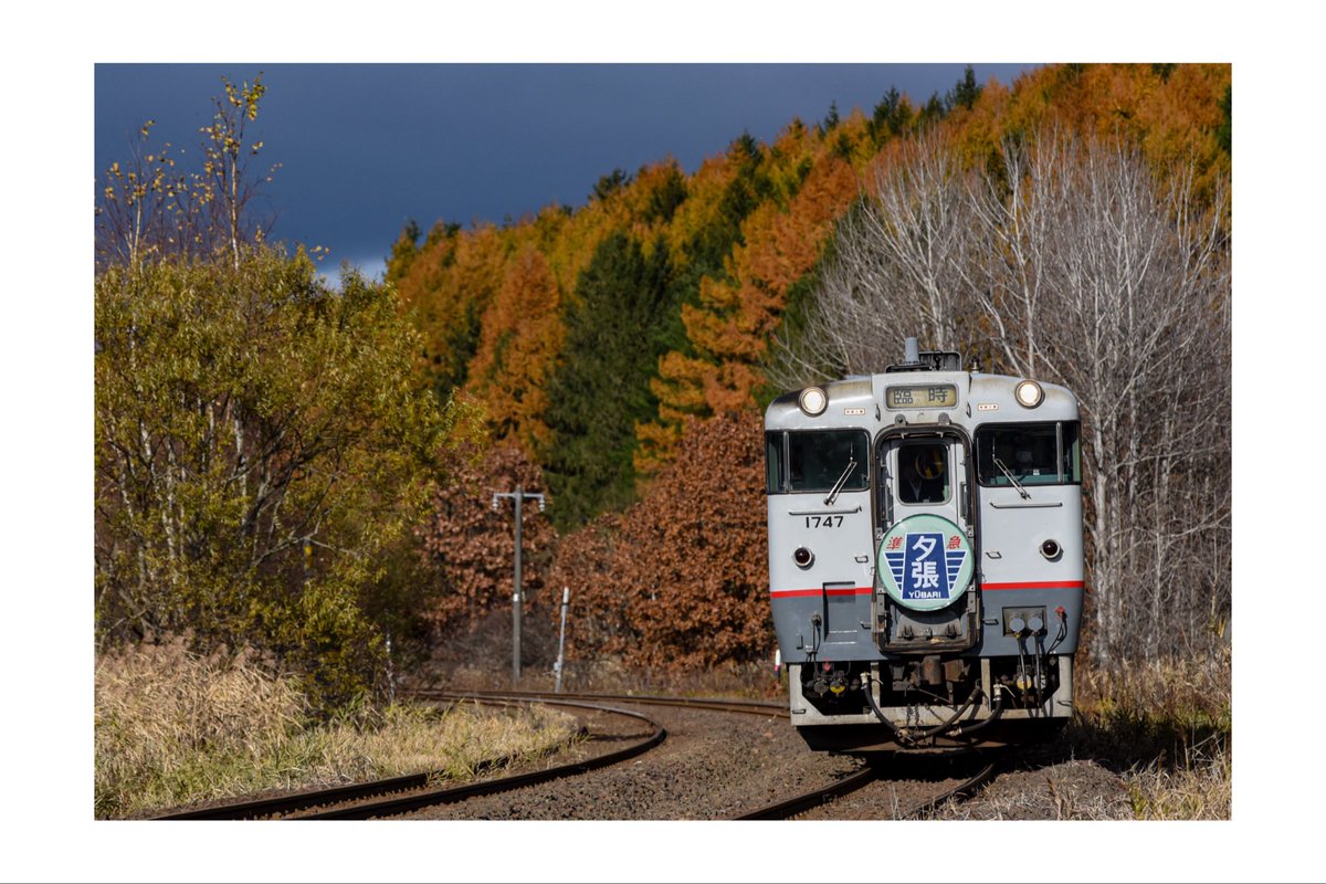 11月6日 室蘭本線
｢さようならSL50年号｣返却回送
キハ40 1747(宗谷急行色)