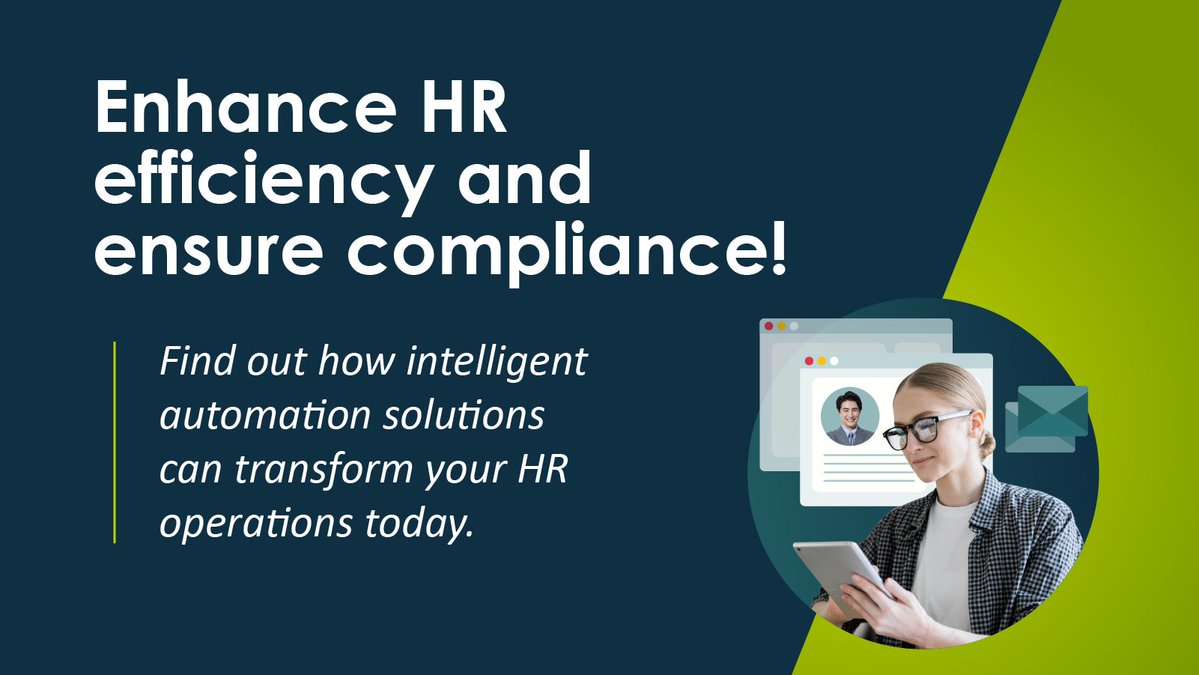 MetaSource's tweet image. HR teams are being asked to do more: support employees, ensure compliance, and stay efficient. Intelligent automation can help. 

With it, HR teams can focus less on paperwork and more on people. ⚙️✨

Learn more here: hubs.la/Q03VZ1RJ0

#HRTech #HRAutomation