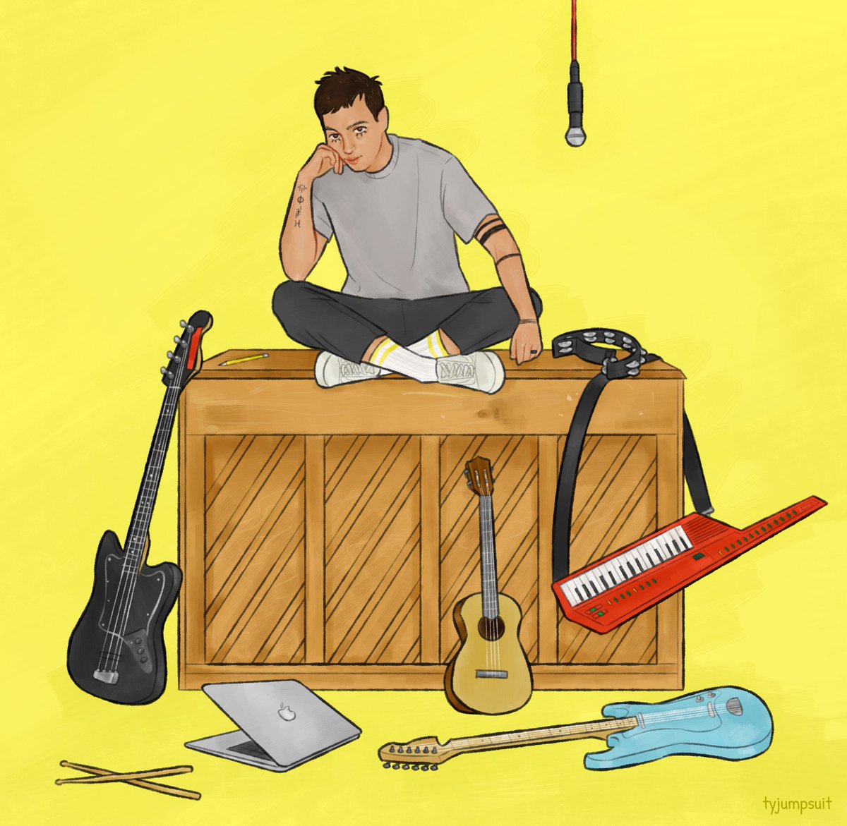 happy 37th birthday and thank you for your music or whatever i don't care 
<a href="/tylerrjoseph/">tyler jøseph</a> #cliqueart