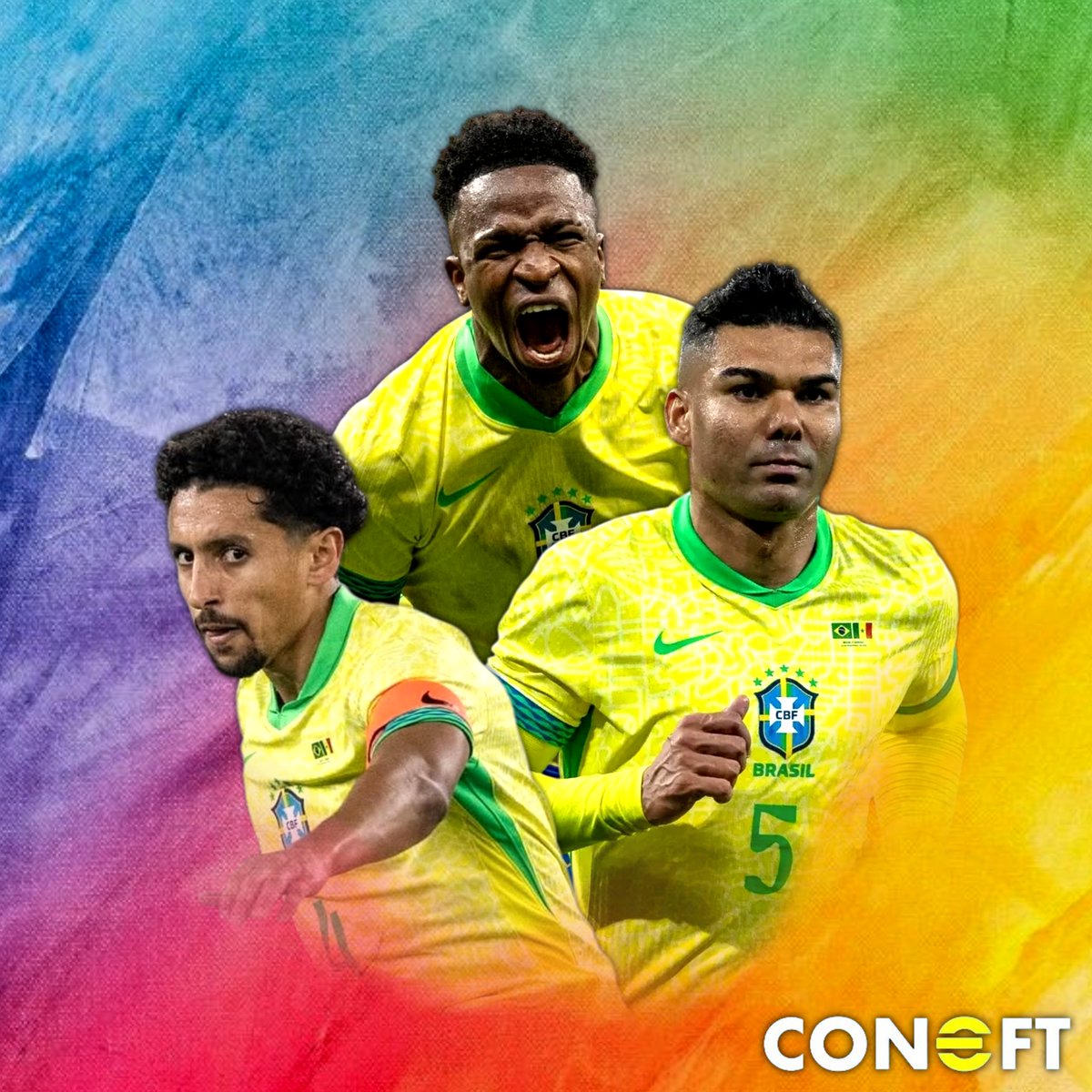 Coneft_News's tweet photo. #CONEFT Season 3 ブラジル代表🇧🇷
FIFAランキング5位 2大会連続 (@AaoaAii)
南米北部に位置しており、首都は計画都市であるブラジリア。旧首都であるリオデジャネイロのほうが観光スポットとして有名!
日本人街で知られるリベルダーデは鳥居や提灯があり、七夕など季節のお祭りが開催されている🏮 https://t.co/4SC36yXSjK