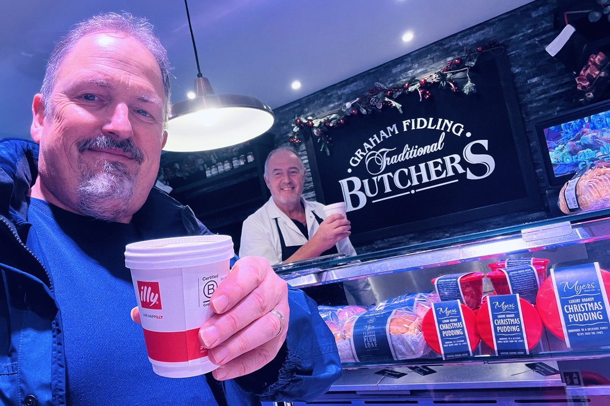 wass74's tweet image. A #Wassoncoffee cheers this morning from the best butchers in the Shire 👌 Fuelled by an excellent #FlatWhite from Kitchenetta ☕️