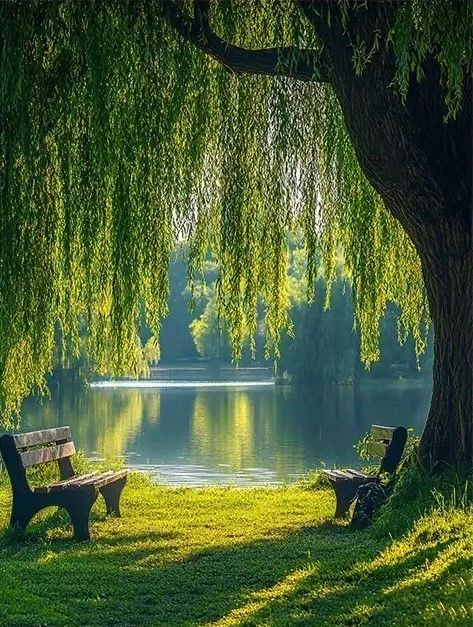 artindetails's tweet image. under the willow tree