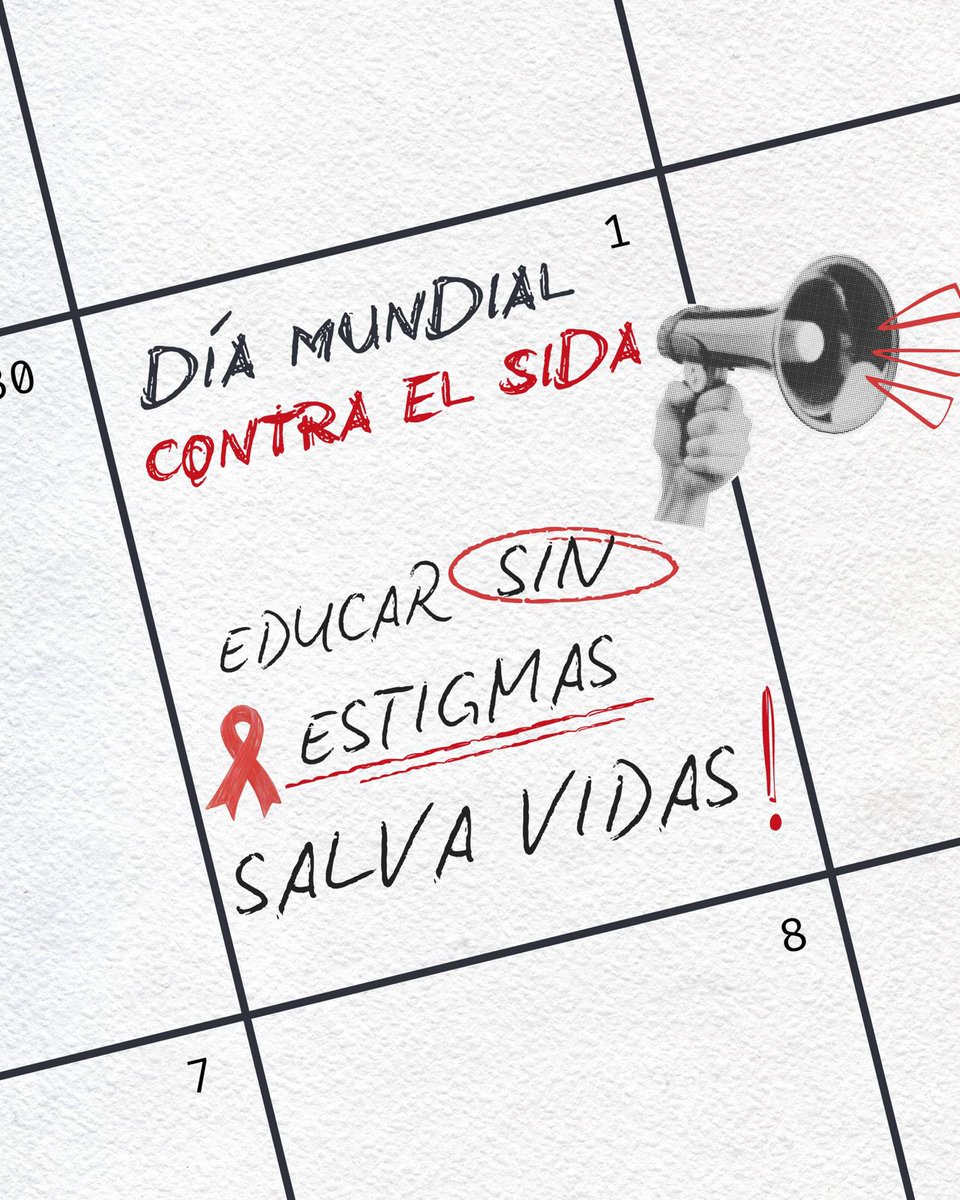 Educar sin estigmas salva vidas.

La prevención real se construye con derechos e invirtiendo en sanidad y educación sexual. 

#diamundialcontraelsida