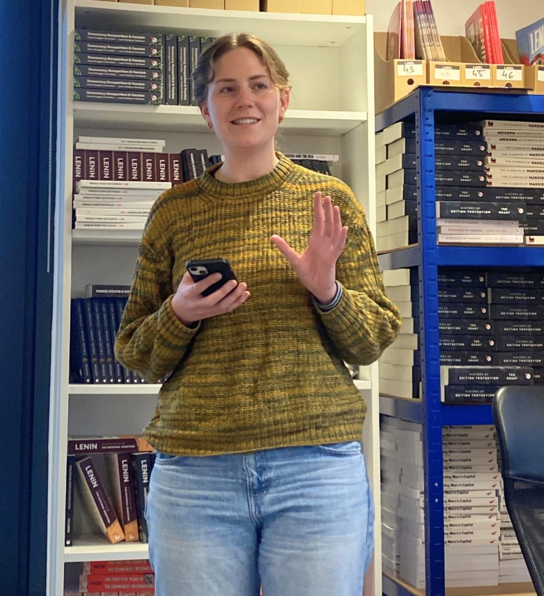 BenGliniecki's tweet image. Most striking thing about the 100-strong leadership meeting of the Revolutionary Communist Party this weekend was its youthfulness, and how deeply everyone understood the economic, social, political trends in Britain today. No buzzwords, posturing or performance. Real politics