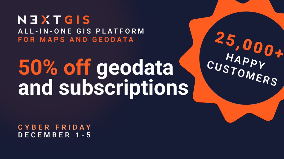 geoawesome_dgtl's tweet image. Data prep shouldn&apos;t take longer than the actual analysis.

@nextgis geodata: pre-validated, pre-styled, ready to use. Basemaps, buildings, elevation, satellite imagery, landcover, POIs.

50% off Dec 1-5 | Works in any GIS tool
linkly.link/2Rlit⚡

#Geodata #GIS #SpatialData
