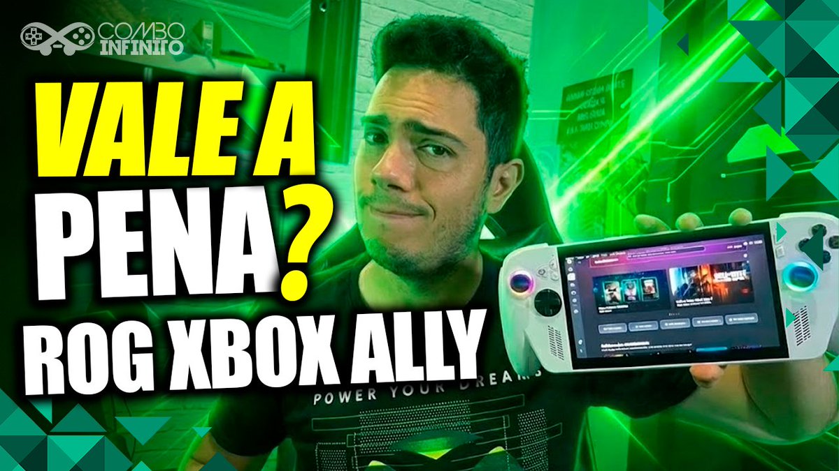 O Xbox Brasil nos enviou o Rog Xbox Ally (a versão branca) e vai ficar com a gente para produzirmos conteúdo! No vídeo eu faço testes no aparelho pensando no jogador que não entende muito da parte técnica, ou seja, é voltado pros games! RT é apreciado!|
youtu.be/rjtAjtrPSH8