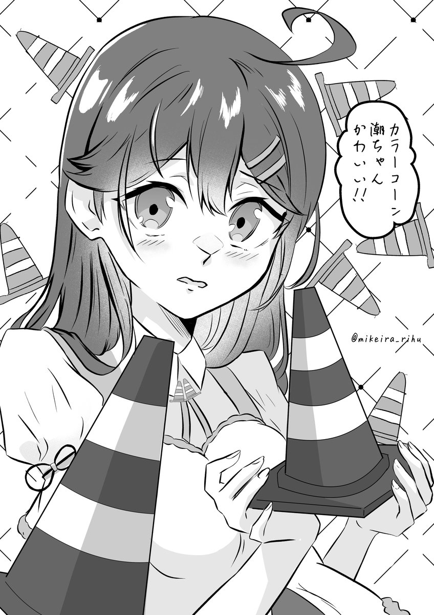 ﾄﾞｺﾄﾞｺｶﾜｲｲｳｼｵﾁｬﾝｶﾗｰｺｰﾝﾔｯﾀｰｰｰｰｰ!!!!!!!!!

 #カラーコーン潮合同