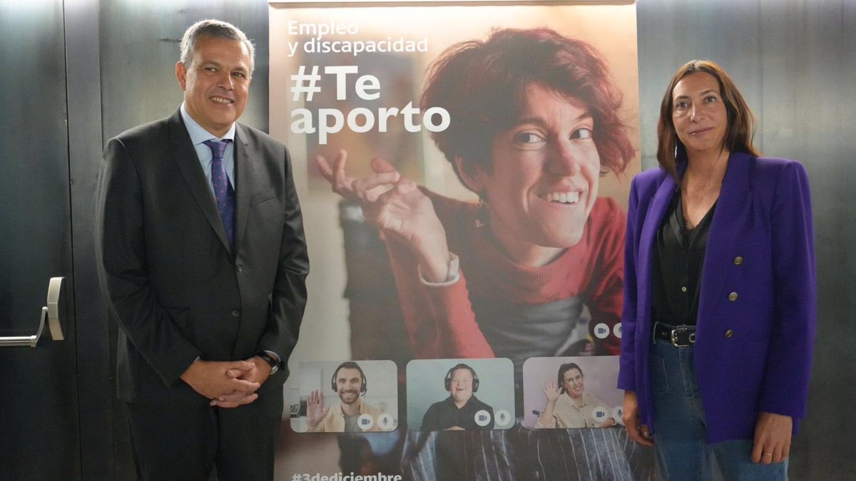 💚 La inclusión no es solo posible, es necesaria.

Hoy celebramos el Día Internacional de las Personas con Discapacidad, este año centrado en el empleo, una herramienta fundamental para crear un proyecto de vida.

#TeAporto