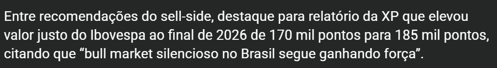 abuscacio's tweet photo. 185 mil pontos para YE26, significa aproximadamente 16% de alta para 158 mil. Considerando uma SELIC média de 13,00%, um prêmio de 3,00%. 

Isso olhando para o índice.... A gestão ativa volta a fazer sentido. https://t.co/HcEDrM3ziq