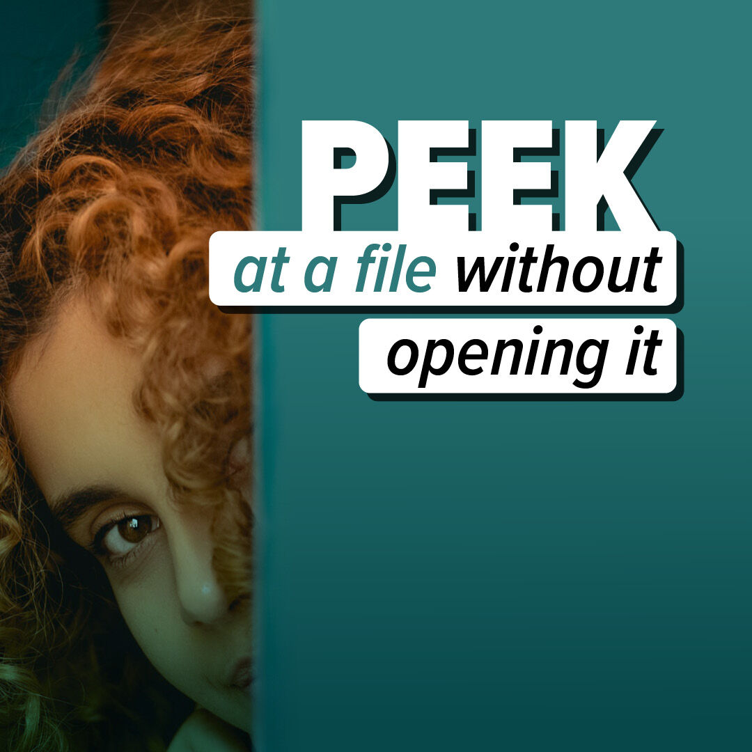 CyberShiftTech's tweet image. You know those small tech changes that make you think, “Why wasn’t this always a thing?” Well, Microsoft just dropped one of those.

Sometimes you want to quickly peek inside a file without opening it, maybe a Word document, a photo, or a PDF 👀
 
Until now, that’s been something