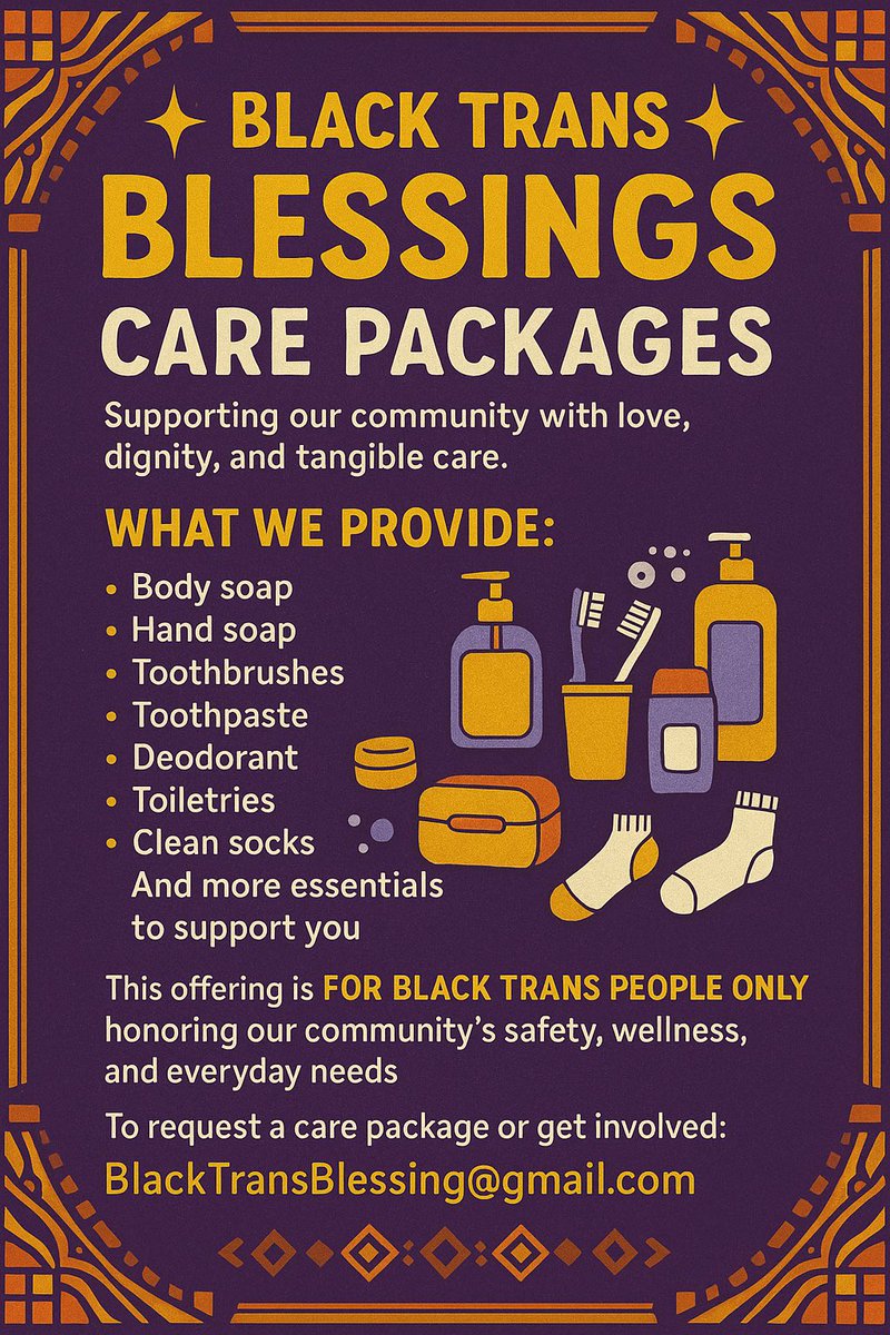 Black Trans Blessing tweet media