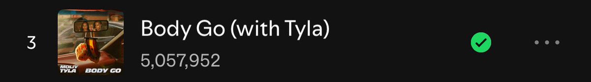 moliymusic's tweet image. 10 milli next ❤️ thank you for listening #bodygo @spotify