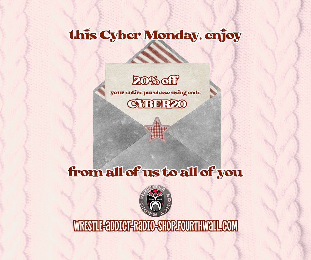 ‼️CYBER MONDAY SALE‼️ 
Today everything in our online store is 20% OFF with the code CYBER20! Discount will be auto applied at checkout. Merchandise is also available for the podcast hosts including Willy T &amp; <a href="/AmbassadorBIGz/">King Rickie 👑🎤</a>

🛒 CLICK HERE TO SHOP NOW: buff.ly/TX8RWwu