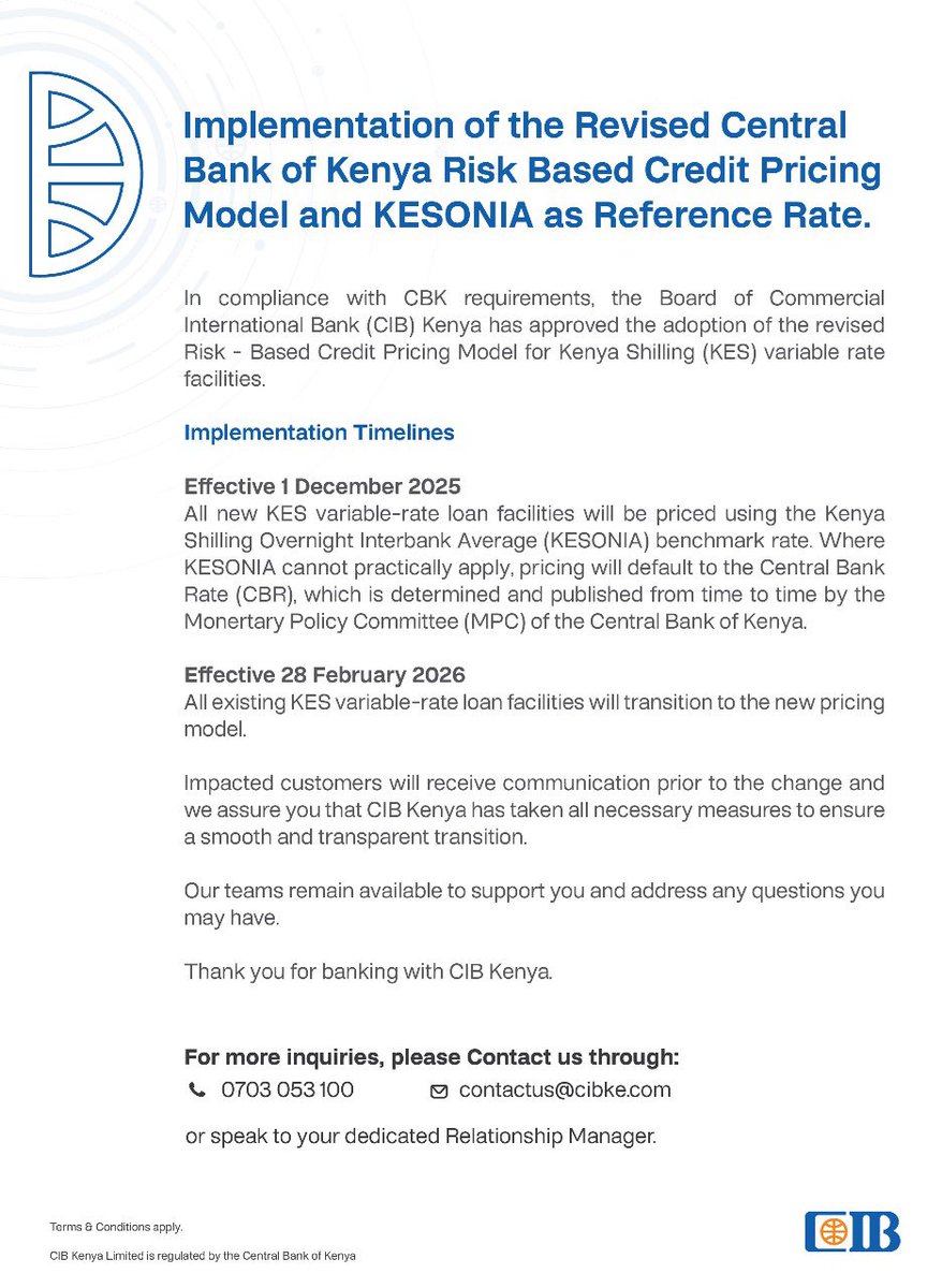 CIB Kenya tweet media