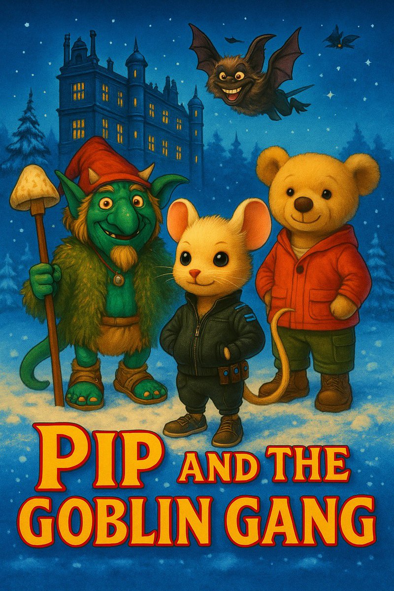 pip_mouse's tweet image. Pip and The Goblin Gang coming to a X feed near you this evening (GMT) #ChristmouseTail #christmousetail