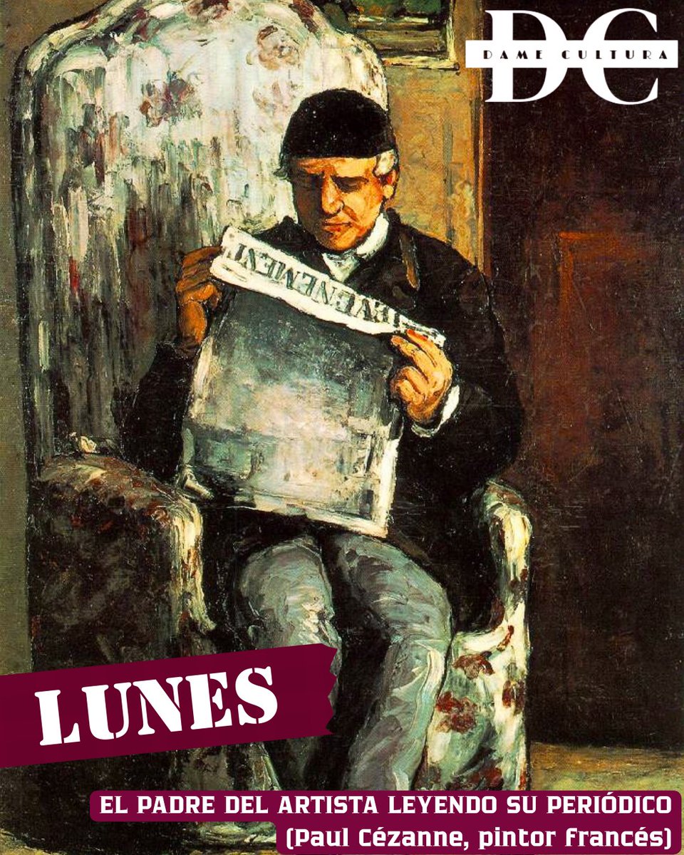 DameCultura's tweet image. #Lunes #PaulCézanne