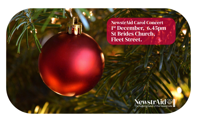 Christmas is on its way and we are really looking forward to our Carol Service tonight. 

We hope to see some of you there. 

#NewstrAidCarols