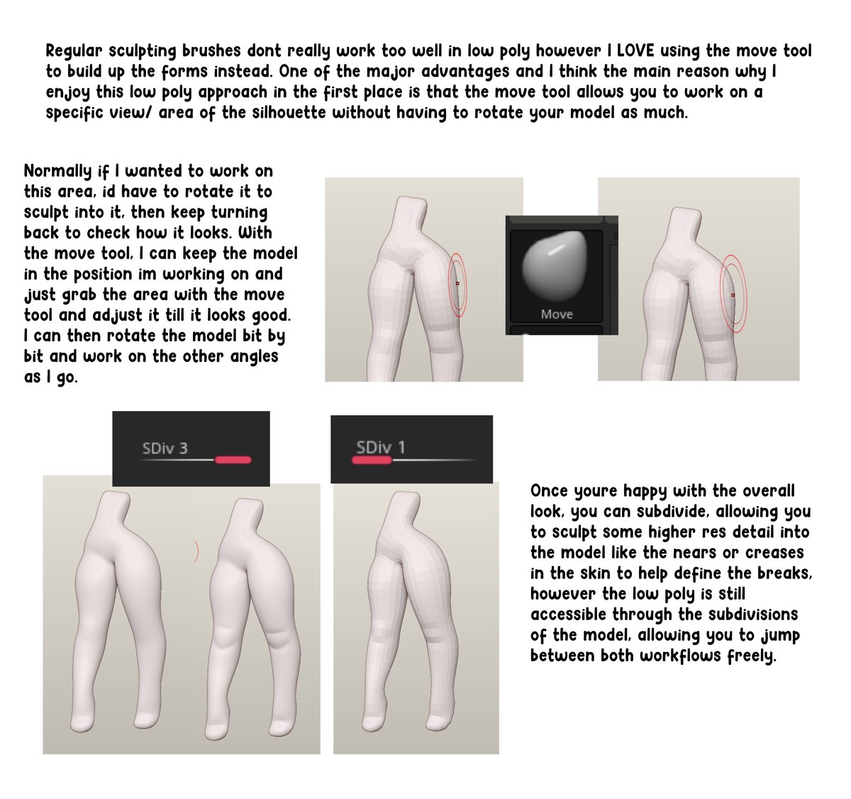 Ive finished the process video which you can find 🔗⤵️ Its not intended as a full tutorial but hopefully its helpful. Heres also a reminder of some of the other things I try to keep in mind along with a reminder of why I like workin in low poly✨