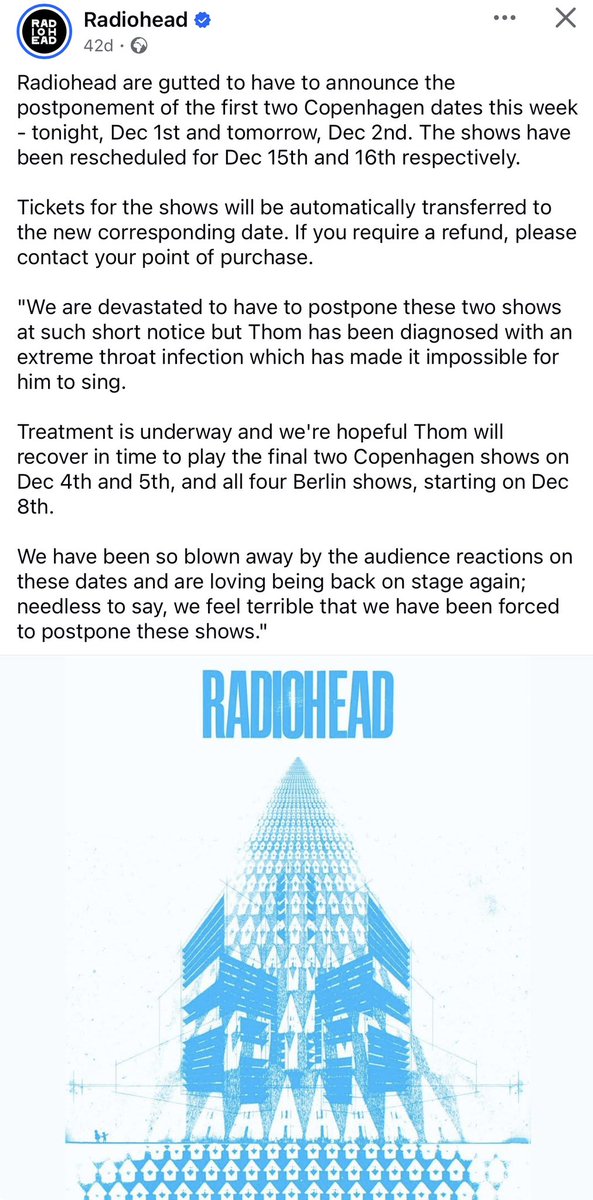 Radiohead Club tweet media