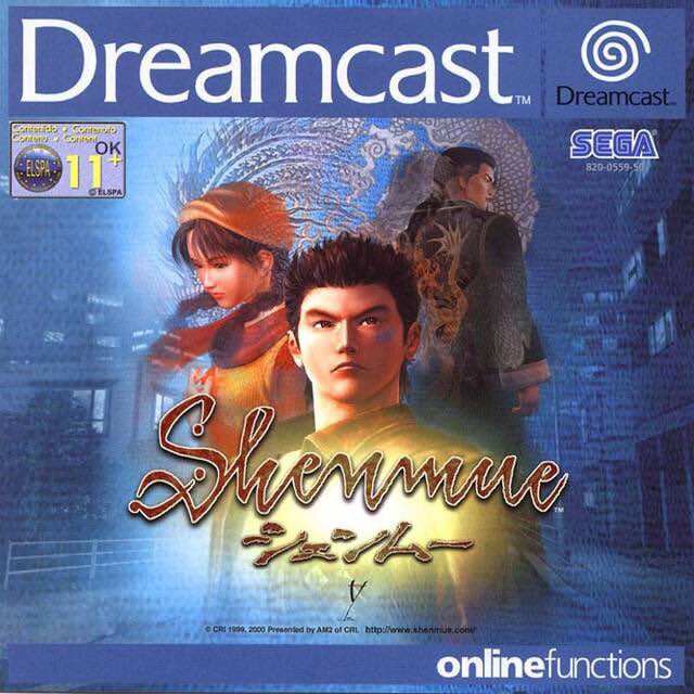 OnThisDayGaming's tweet photo. Shenmue for Dreamcast was released on this day in Europe, 25 years ago (2000) https://t.co/05GEXO9IoD