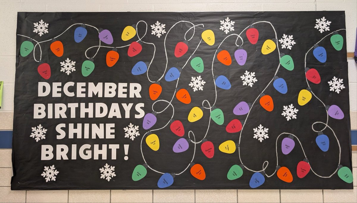 Happy December Birthdays <a href="/FLBulldogs/">Falls-Lenox Primary School</a>