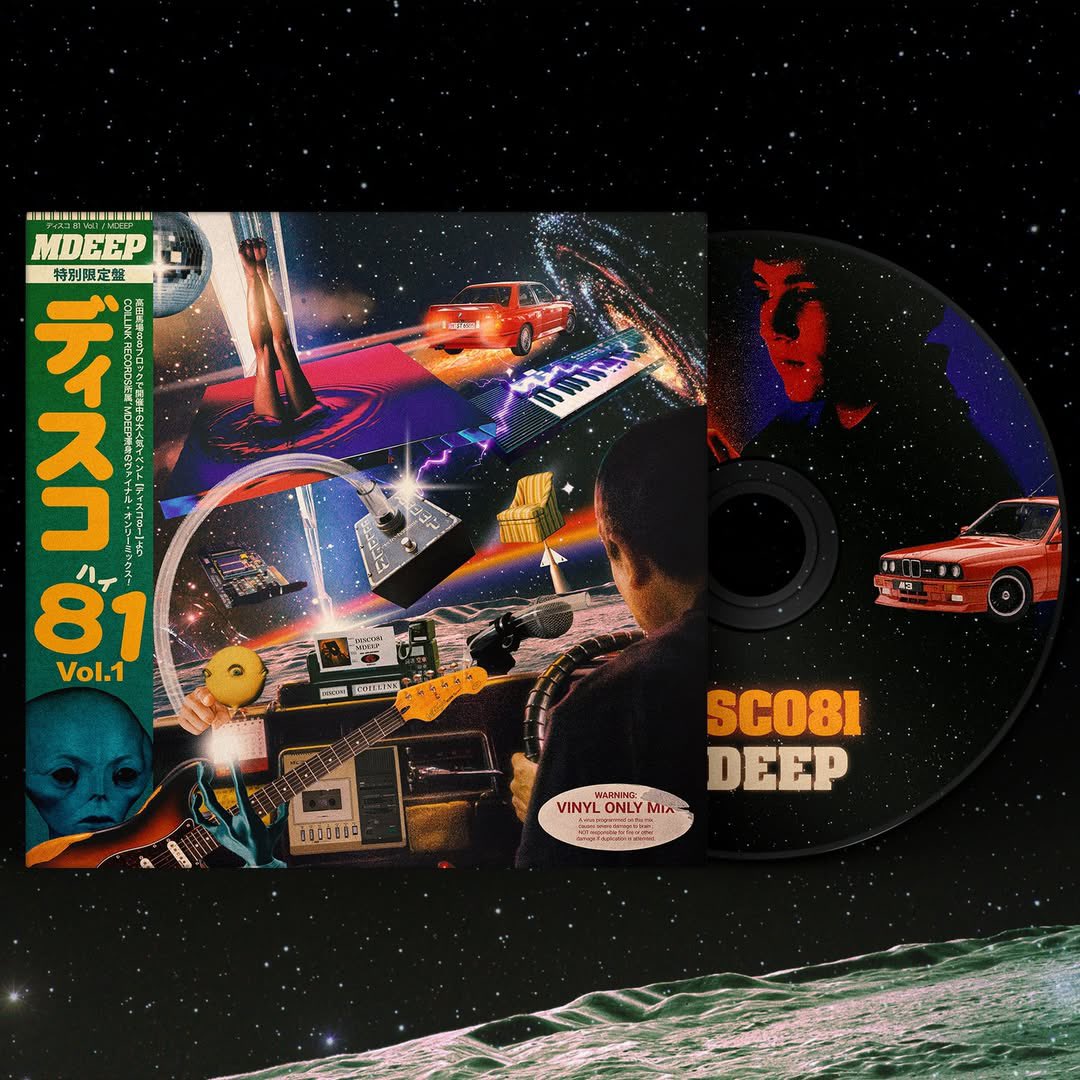 🔥🔥🔥🔥
MDEEP <a href="/MDEEEP/">MDEEP</a> 
"Disco81"

Mastered by 山本訓平
Artwork by nadeneco