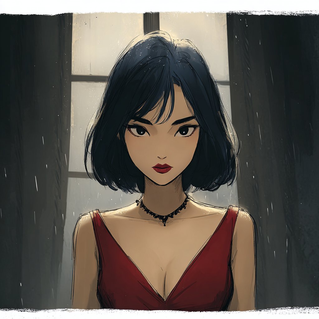 Painterly anime samples