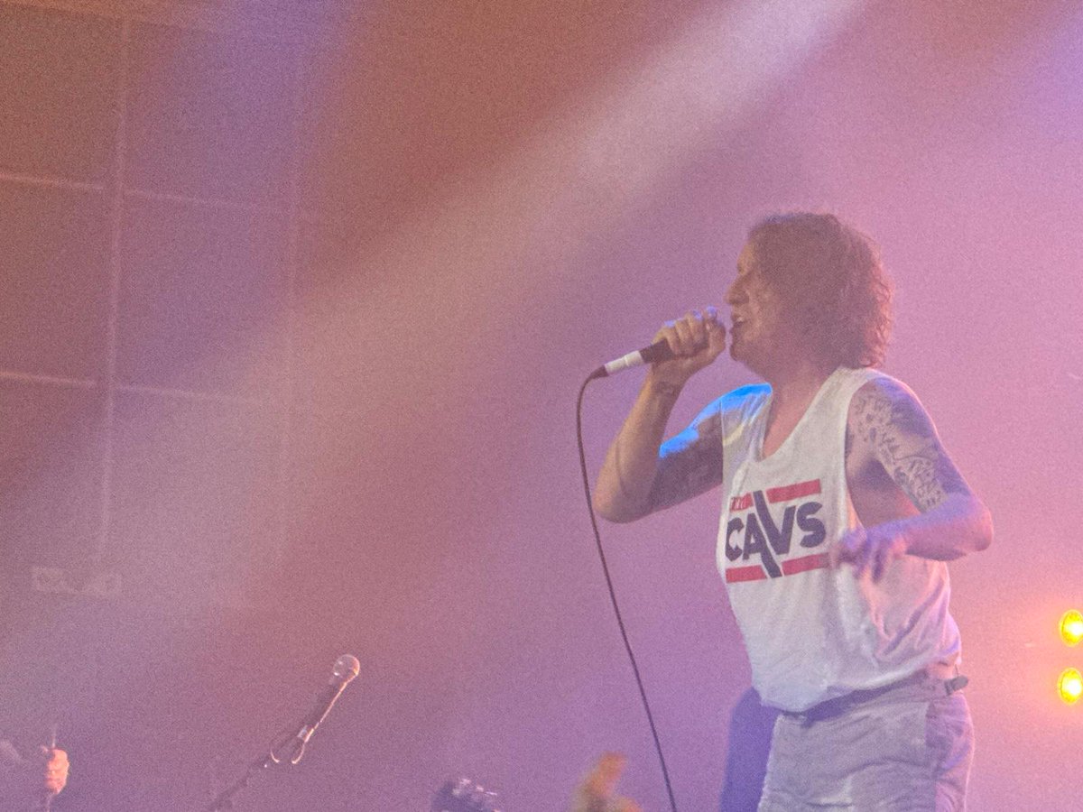 CavsBand's tweet photo. Career highlight on Saturday being invited down to @pigeonsofficial final gig of their tour

Nicest band and proper advocate for grassroots music 🤟🏻❤️

A night we'll remember for a long time x https://t.co/JmbHR1AaLW