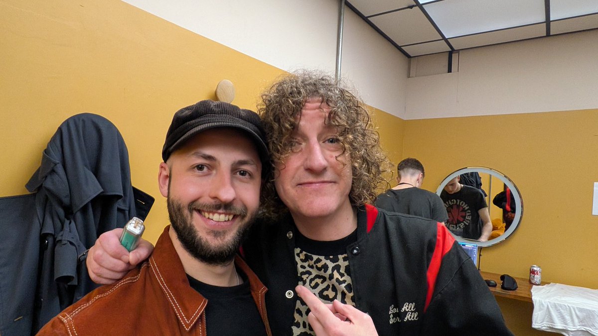 CavsBand's tweet photo. Career highlight on Saturday being invited down to @pigeonsofficial final gig of their tour

Nicest band and proper advocate for grassroots music 🤟🏻❤️

A night we'll remember for a long time x https://t.co/JmbHR1AaLW