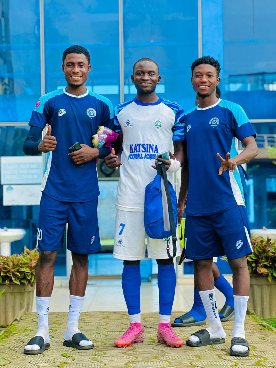 ktf_academy's tweet photo. Touchdown in Lagos! Players of Katsina Football Academy are ready to hit the pitch and make their mark at the 2025 Dare to Dream Championship. https://t.co/GabtOVVcsY