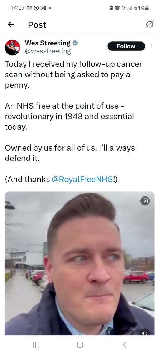 drbobgill's tweet image. 🚨 @westreeting using a perverse selective application of &apos;free at the point of use&apos; NHS principle which used to apply to an NHS that was exclusively PROVIDED by NHS employees within state-owned &amp;amp; run facilities.
🚨 This does not apply anymore as Streeting most likely has his…