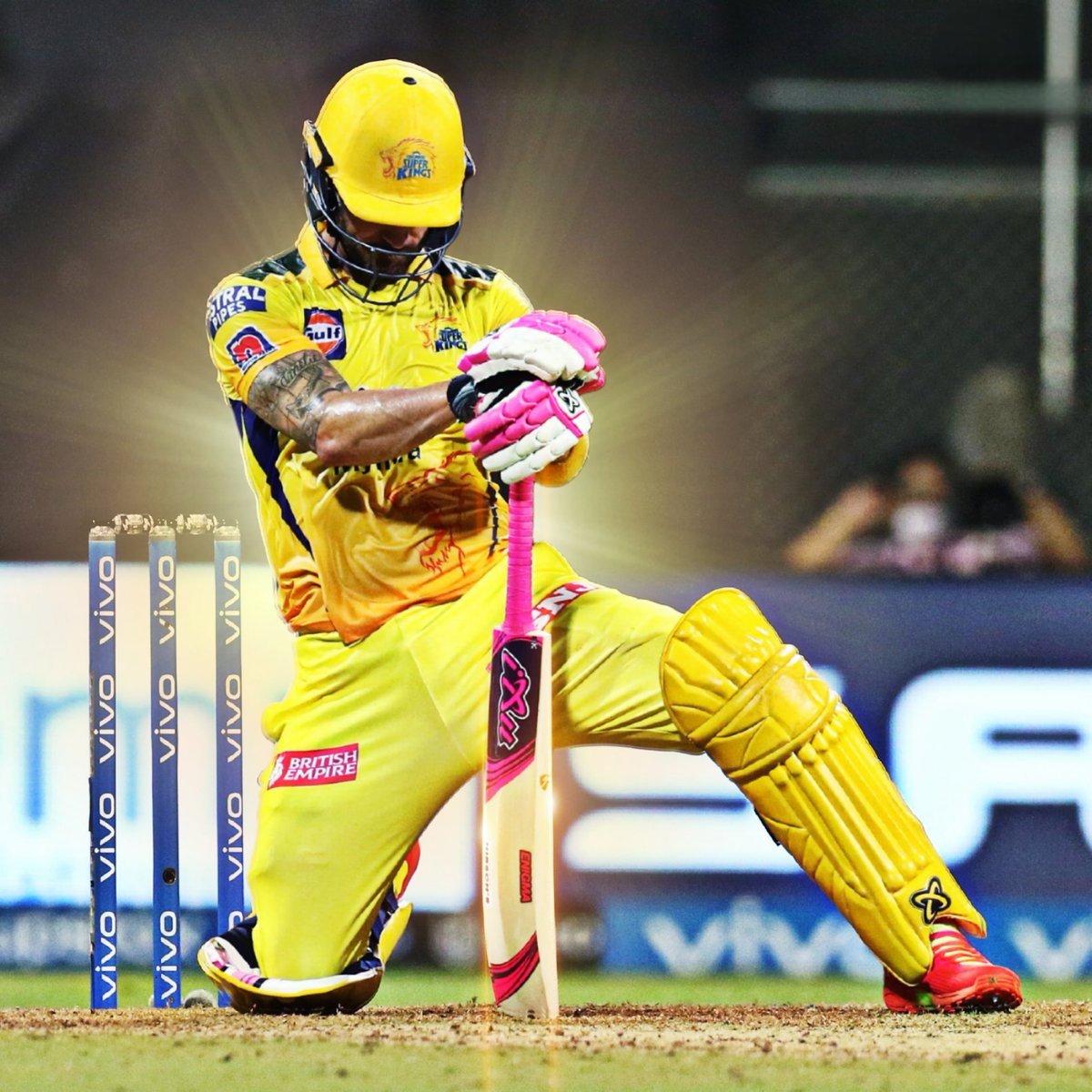CSK_Zealots's tweet photo. FAF DU PLESSIS - THE UNSAID HEARTBEAT OF CHENNAI SUPER KINGS.

Every franchise has legends.
But only a few have souls who never wore yellow… yet bled it..

And that’s who Faf du Plessis will always be for us.. Not just a player… a memory carved into the heart of Chennai Super Kings.

When CSK needed stability, he became our wall.
When CSK needed aggression, he became our fire.
When CSK needed a moment, he became the moment.

From that fearless young Protea diving across the boundary ropes in 2012…
To the seasoned warrior carrying an entire batting lineup on his back…
To the man who walked in with quiet eyes but played with a loud heart..
Faf was our unsung constant.
The calm before Raina’s storm.
The anchor behind Dhoni’s magic.
The fighter who made yellow look more beautiful every year.

We still remember that 2018 playoffs.
That night in Wankhede.
Every CSK fan knows it wasn’t just a knock…
It was a love letter to the franchise that believed in him when few did.
67 runs.
Big match pressure.
A must-win stage.
And Faf stood there -  fearless, composed, almost poetic.

Even today, when he walks out in a different jersey,
our eyes automatically see yellow.
Our memories refuse to repaint him.
Because some players leave…
but their chapters never close.

Faf is that chapter.
A chapter wrapped in grit, sweat, loyalty, and an eternal smile.
A chapter where every run felt personal.
A chapter CSK fans revisit when they think of:
“What loyalty in modern cricket should look like.”

He didn’t say goodbye.
CSK fans didn’t either.
We just… stayed silent, knowing the bond didn’t break..!!

To @faf1307:
Thank you for every dive.
Every rescue innings.
Every unmatched partnership.
Every time you made us believe again.
You may not be playing IPL any more,
but you’ll forever be part of the family behind the lion, @ChennaiIPL 🦁 

Once a Super King.
Always our Super King.