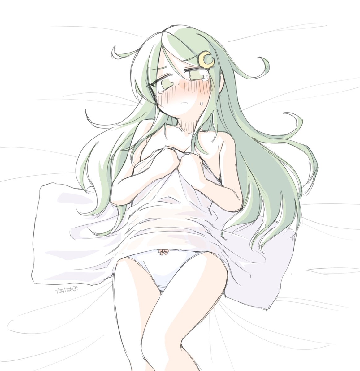 長月(艦これ) 「朧ちゃん以外も描いた!」|たた牌🀄のイラスト