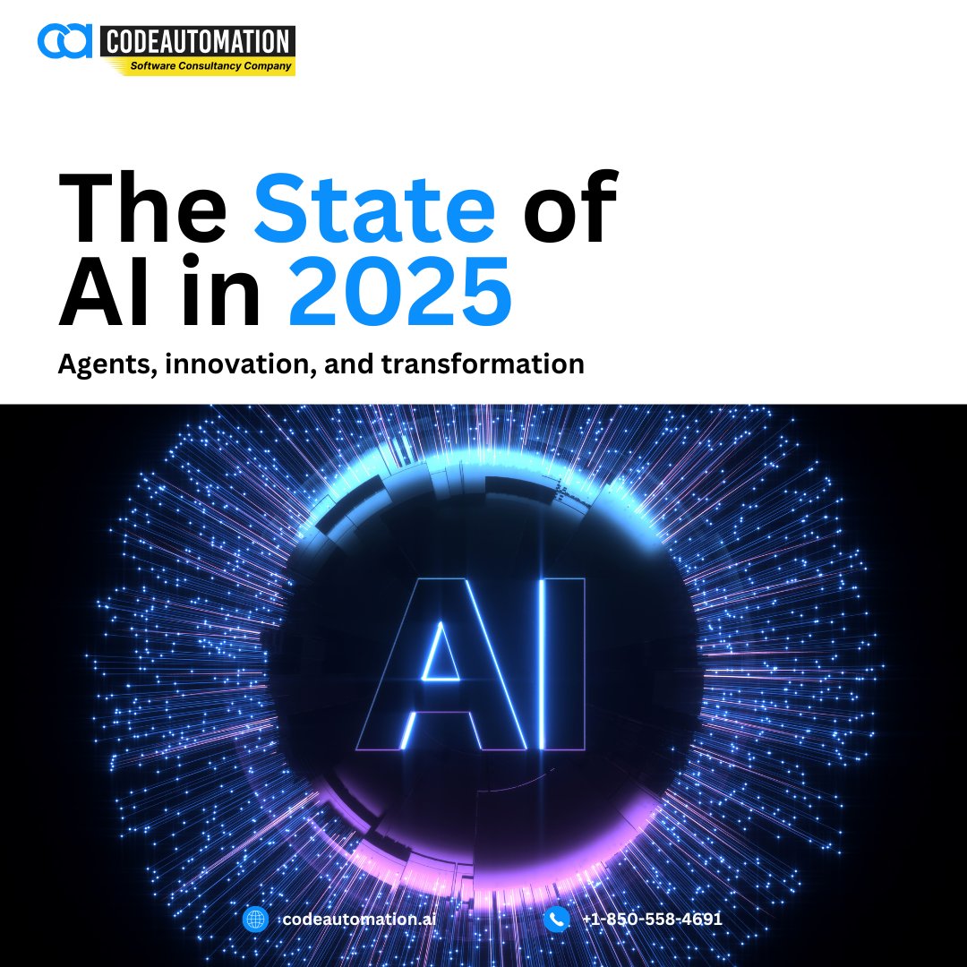 CodeAutomation's tweet image. New series starts now @CodeAutomation!
2025 reality: almost every company uses AI, many already run agents, but most are still crawl when it comes to scaling and real business impact. The agent era is here… we’re just warming up!
#StateOfAI2025 #AIAgents #CodeAutomation