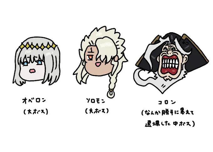 この中に1人例外がいる
#FGO 